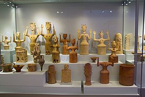 Terracottas from Gazi in AM Heraklion, 1300-1100 BC, 145278