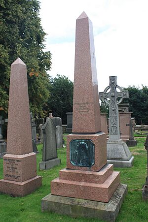 The grave of Robert William Thomson, Dean Cemetery