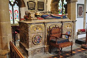 Tomb in St Mary the Virgin Church, Battle (1893)