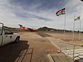 Turkana County, Lodwar Airport. Flight Fly540 before taking off