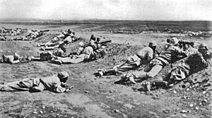 Turkish Machine Gunners 2nd Gaza 1917