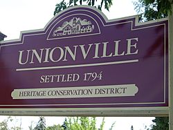 Unionville Sign