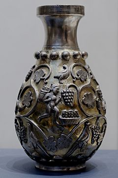 Vase with grape harvesting scenes BM 1 (edited)897.12-31.189