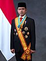 Vice President Gibran Rakabuming in 2024 with decorations