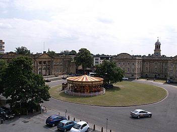 York Castle Museum from Clifford's Tower (2)