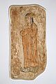 Young man, Khocho, Nestorian Temple, 602-654 AD, wall painting - Ethnological Museum, Berlin - DSC01740