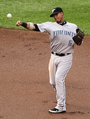 Yunel Escobar on June 4, 2011
