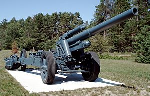 150mm sFH18 howitzer base borden 1
