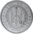 1 Djiboutian Franc in 1997 Obverse