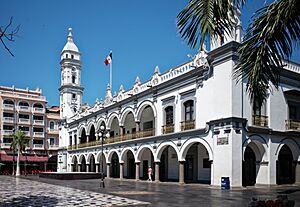 2020-02-17 Municipal palace of Veracruz 03 (cropped)