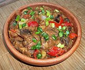 Ajapsandali - Georgian eggplant stew
