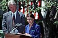 Announcement of Ruth Bader Ginsburg as Nominee for Associate Supreme Court Justice at the White House - NARA - 131493870