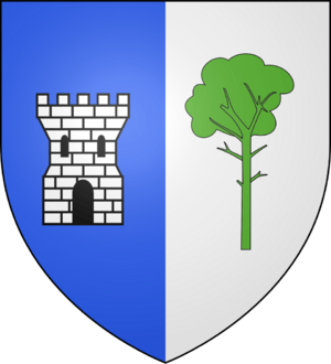 Blason ville fr TourPin (Isere)