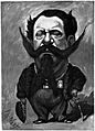 Brooklyn Museum - Caricature of King Victor Emmanuel II - Thomas Nast - overall