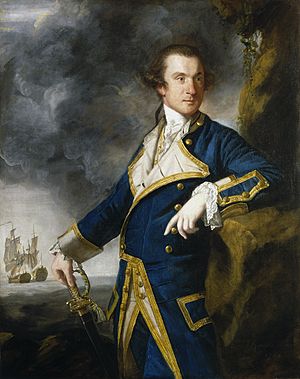 Captain Alexander Hood, 1726-1814 RMG L8414