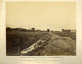 Chambersburg Pike, Gettysburg, Pa. July 1863
