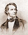 Charles Sumner steel engraving c1860
