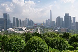 Civic Center, Shenzhen Lianhuashan Park (2018.9) Daytime