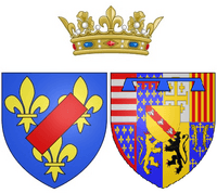 Coat of arms of Françoise of Lorraine as Duchess of Vendôme