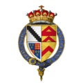 Coat of arms of Sir Thomas Radclyffe, 3rd Earl of Sussex, KG