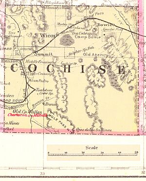 Cochise County, Arizona 1882 (Charleston-Millville)
