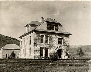 Crawford House in Steamboat Springs, Colorado, about 1896