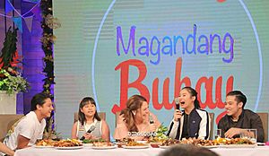 Daniel Padilla and Fam at Magandang Buhay 2016 (1)
