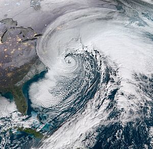 Early January 2018 Nor'easter 2018-01-04 1345Z