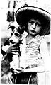 Edith Hallett Bethune, "John E. (Jackie) Bethune and Terrier," c. 1937