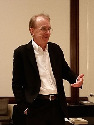 Tufte (age 73) during his one-day course in Dallas, May 21, 2015