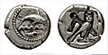 Gallica-BNF Monnaie 1 4 de sicle (...)Tyr (Phénicie btv1b10322884x