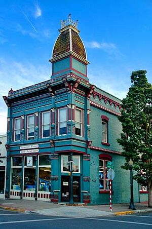 Grants Pass Historic Building (Josephine County, Oregon scenic images) (josD0071)