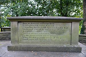 Grave of Elihu Yale, Wrexham 2014-09-14