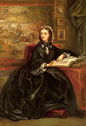 Portrait of Lady Chatterton, c. 1859, by her niece Rebecca Orpen