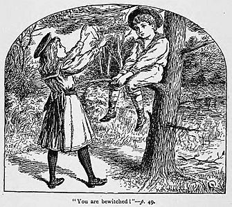 Illustrations by K. M. Skeaping for the Holiday Prize by E. D. Adams-pg-049-You are bewitched