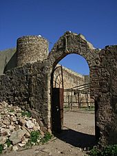 Inside fortress Castro Marim Portugal