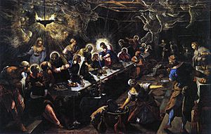 Jacopo Tintoretto - The Last Supper - WGA22649