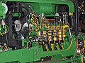 John Deere 3350 tractor cut engine angle