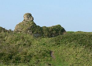 Kenfig Castle ruins