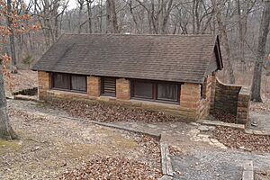 Knob Noster State Park Rock Bath House