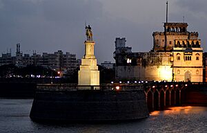 Lakhota Tower in evening by Rangilo