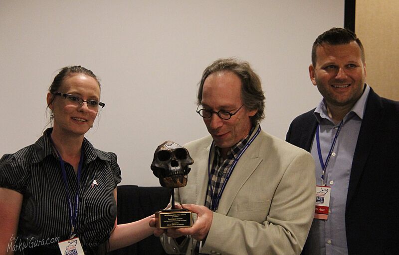 Lawrence Krauss Dawkins Award 1