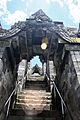 Lens Flare at Borobudur Stairs Kala Arches
