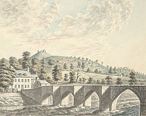 Llangollen, Castle Dinas Bran, 1793