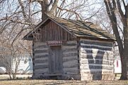 Log Smokehouse Novinger Missouri