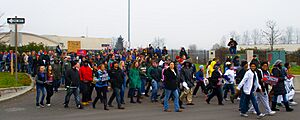 MLK Day March (Eugene, Oregon)