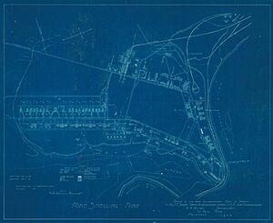 Map of Fort Snelling, MN - NARA - 109182630 (cropped)