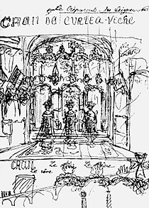 Mateiu Caragiale - 'Craii' (ilustratia autorului) ILR 899