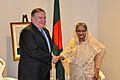 Mike Pompeo with Sheikh Hasina in New York - 2018 (44057292035)