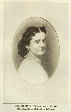 Mrs. David Gregg McIntosh, of Baltimore